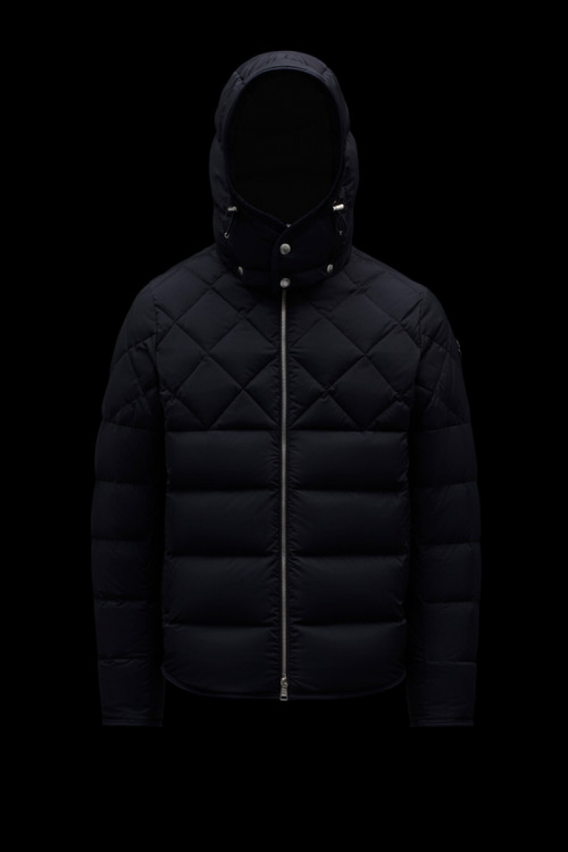 Chamarra Moncler Cecaud Hombre Azul Marino Azules | YPGW-50718