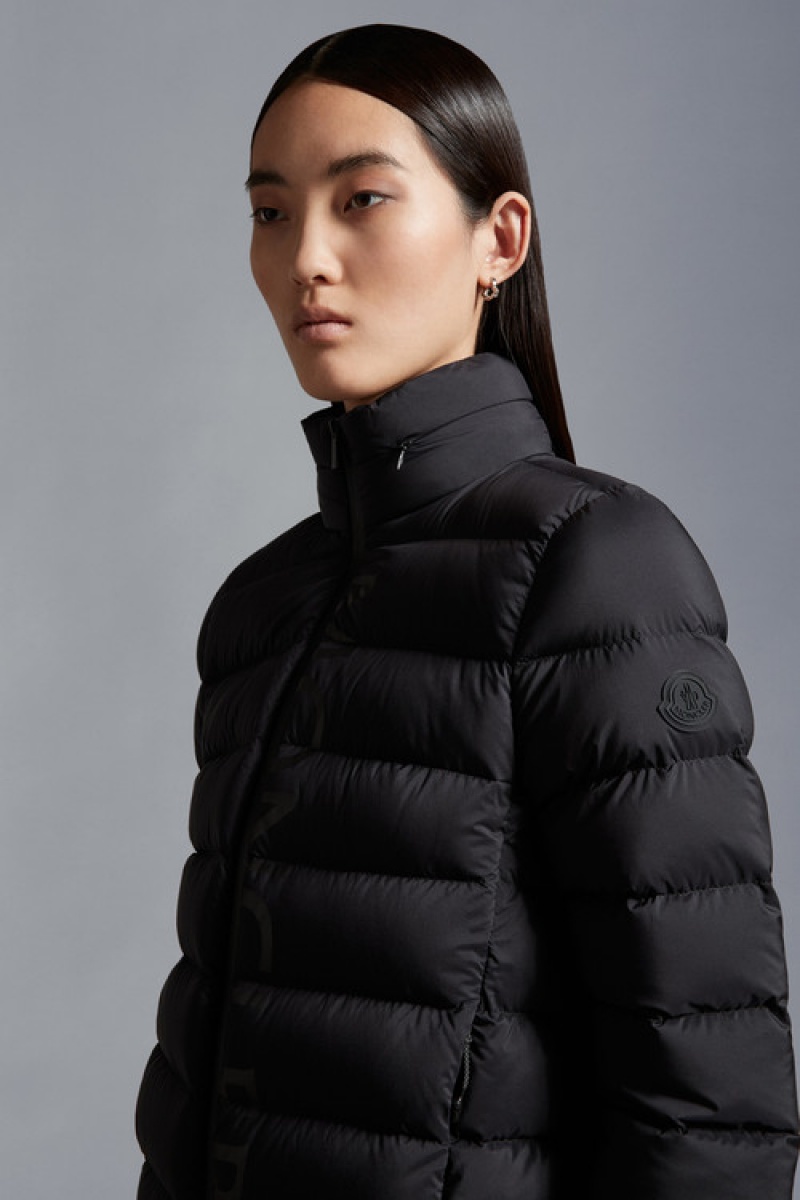 Chamarra Moncler Cerces Mujer Negros | CEBQ-10957