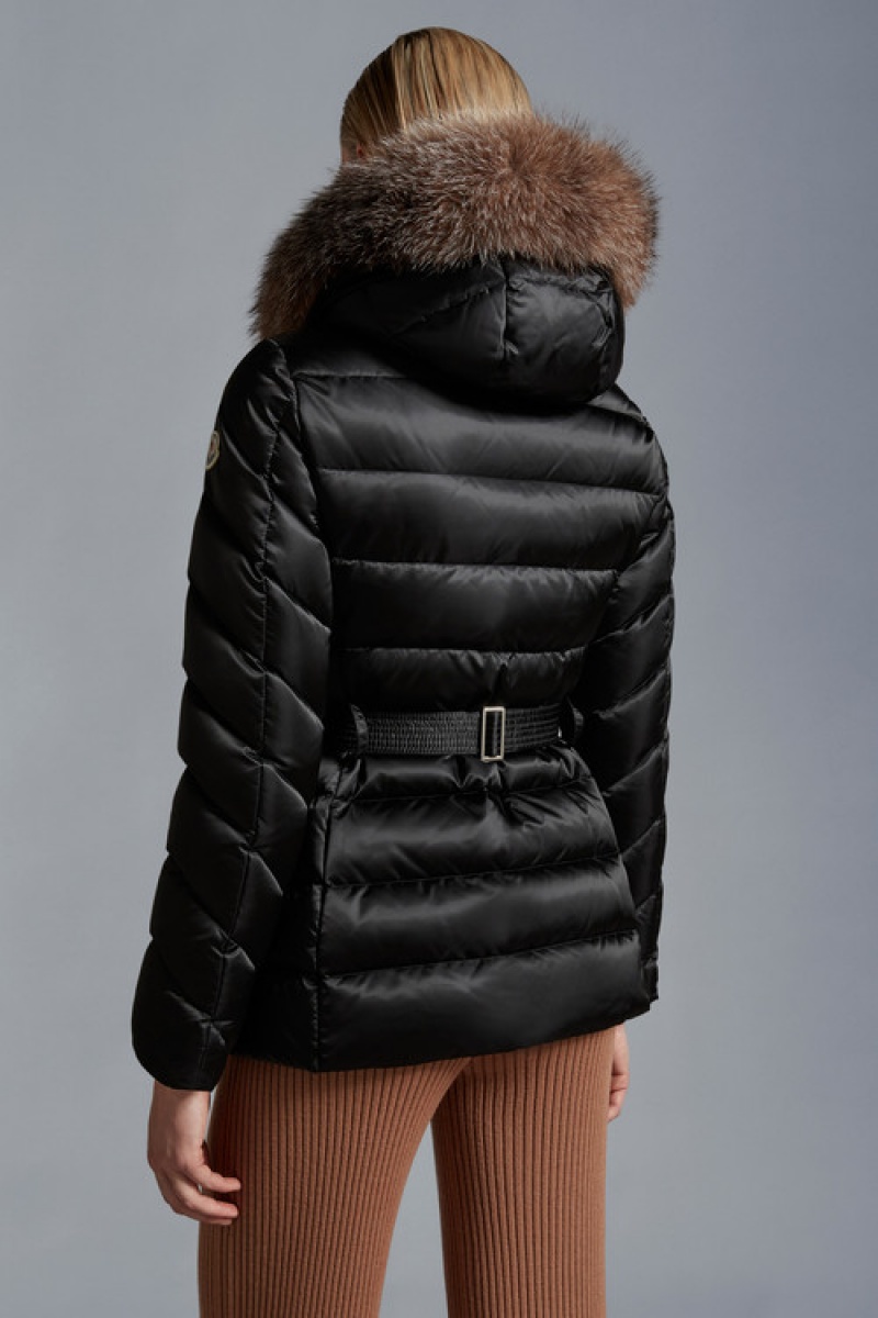 Chamarra Moncler Cupidone Mujer Negros | GFUK-50398