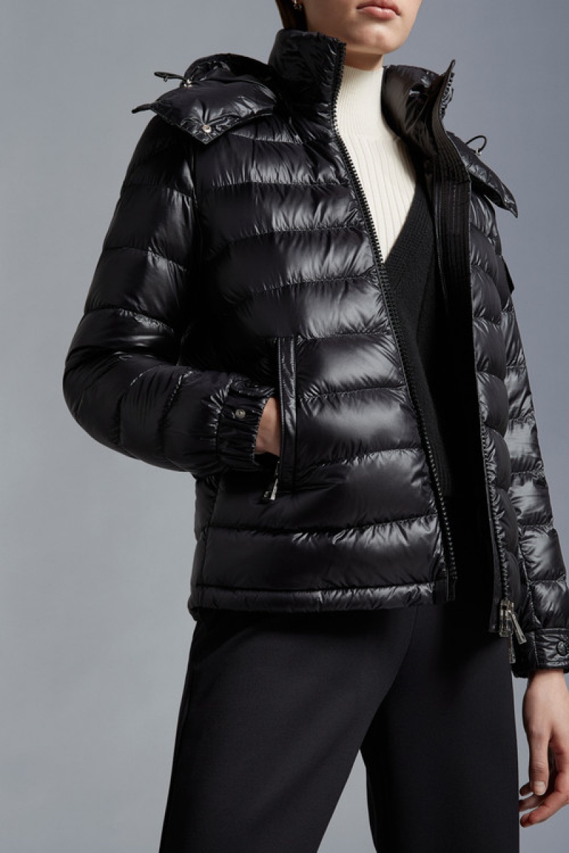 Chamarra Moncler Dalles Mujer Negros | XVIC-57049