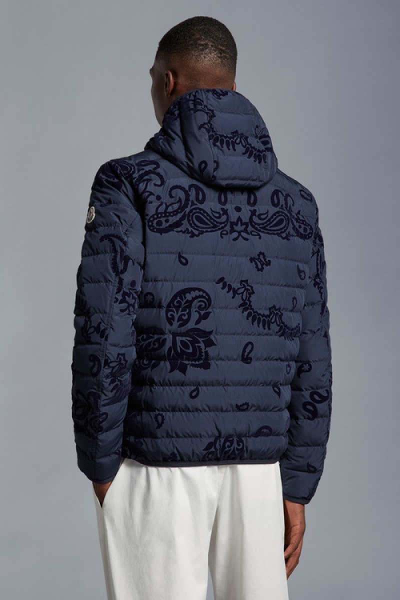 Chamarra Moncler Darbon Reversible Hombre Azules | BLPO-36802