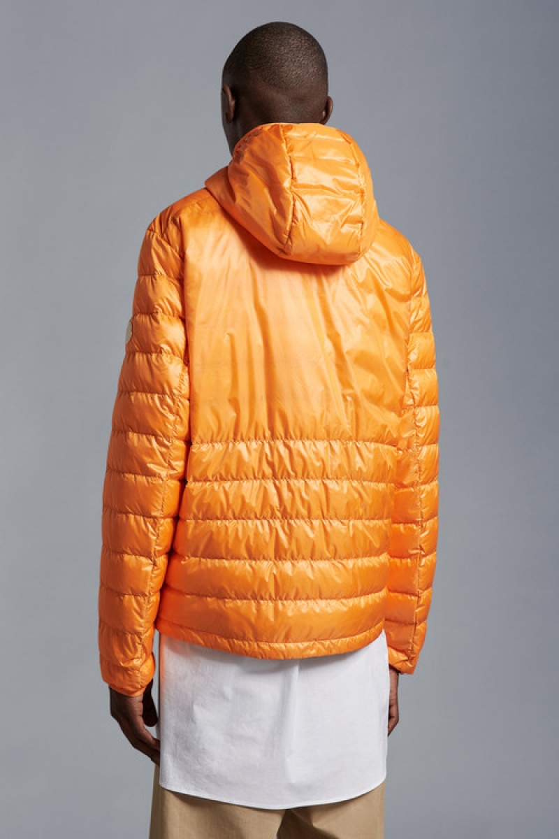 Chamarra Moncler Divedro Hombre Naranjas | JEML-79685