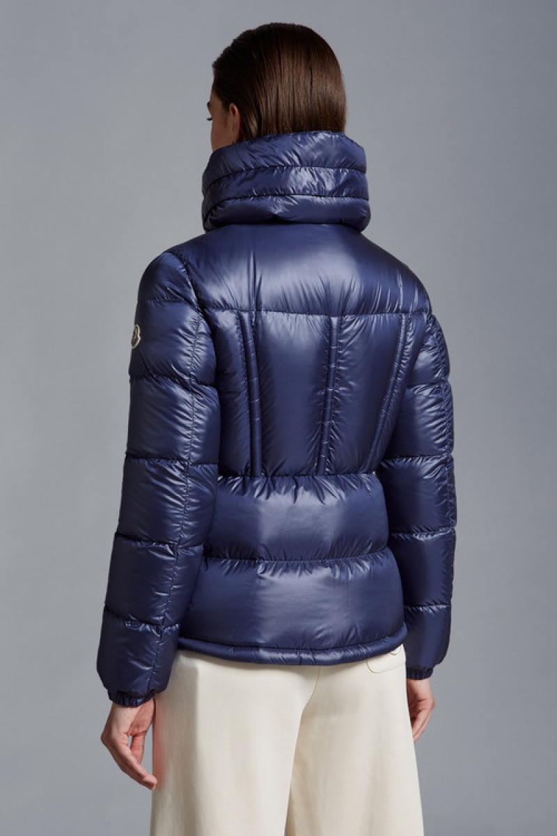 Chamarra Moncler Douro Mujer Azules | SKXU-89503