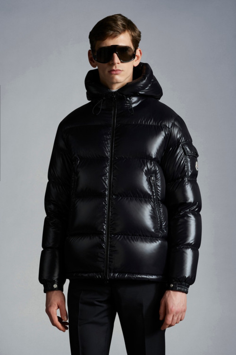 Chamarra Moncler Ecrins Hombre Negros | DPUE-63854