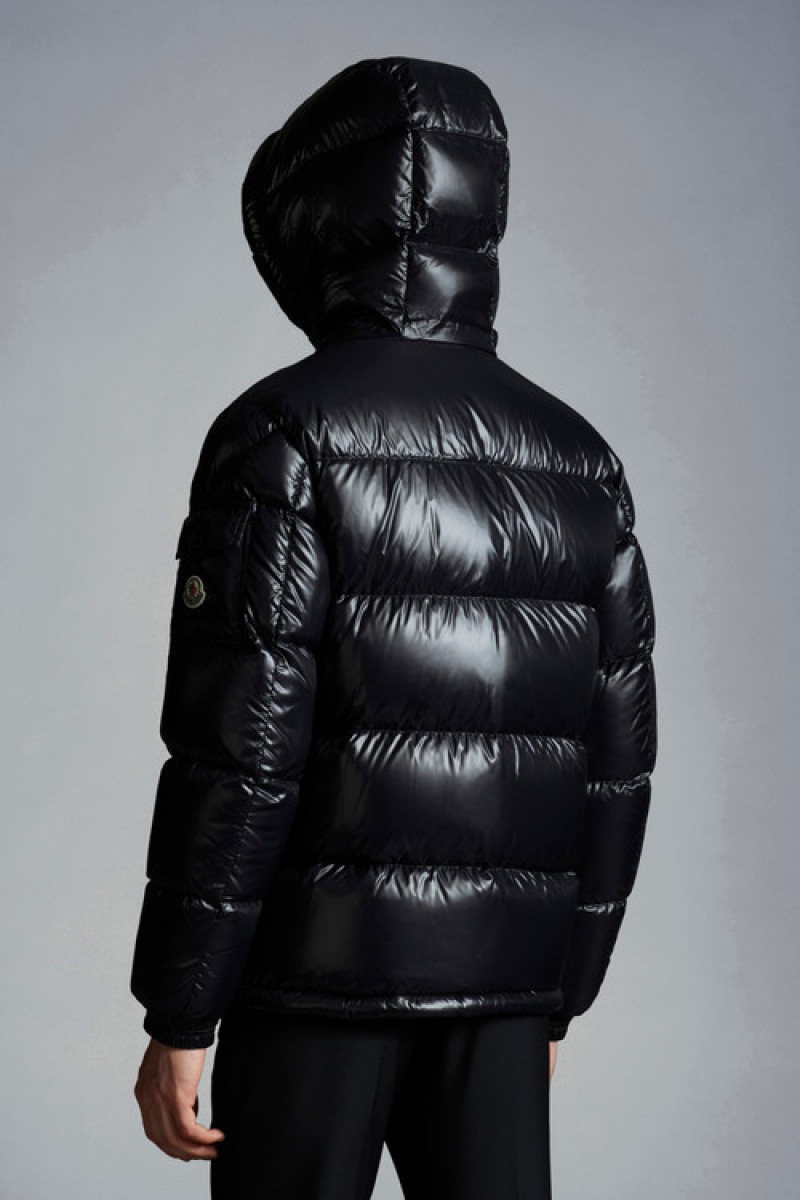 Chamarra Moncler Ecrins Hombre Negros | DPUE-63854