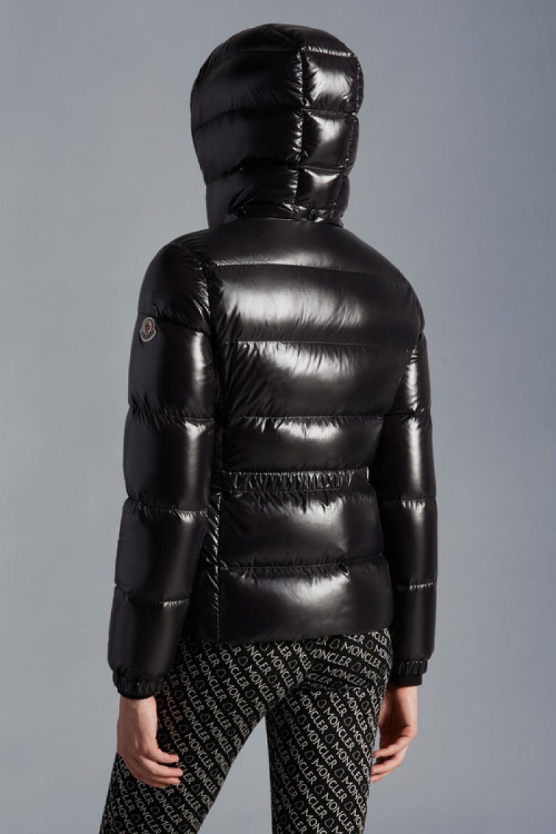 Chamarra Moncler Flumet Mujer Negros | QKFY-82634