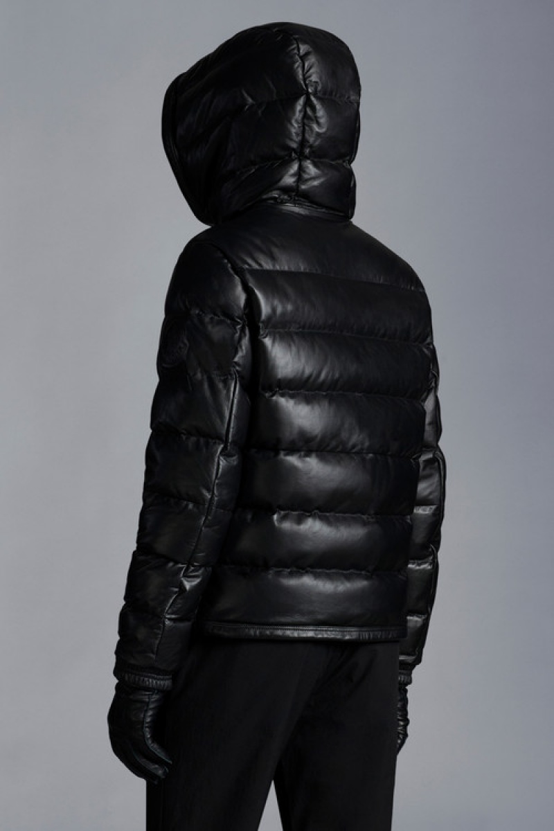 Chamarra Moncler Gebroulaz Hombre Negros | XKCE-92164