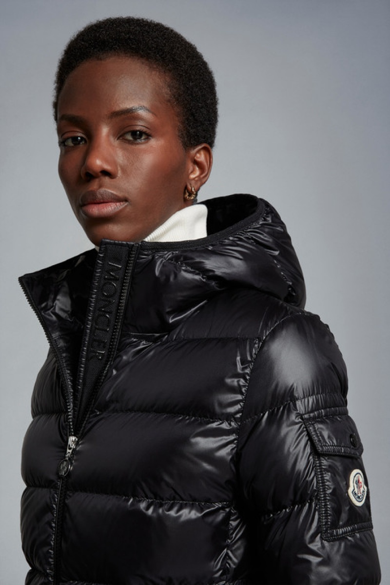 Chamarra Moncler Gles Mujer Negros | DJVP-81752