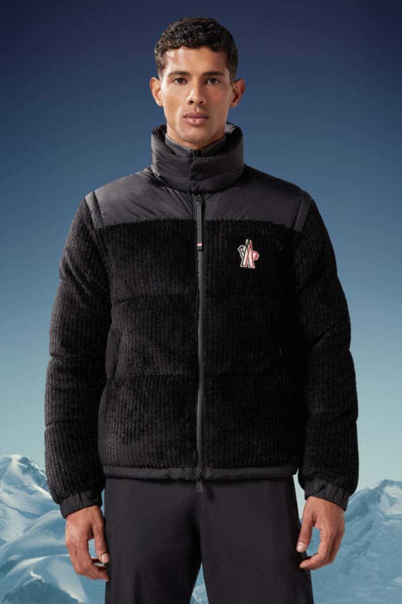 Chamarra Moncler Granier Hombre Negros | BZDM-64092