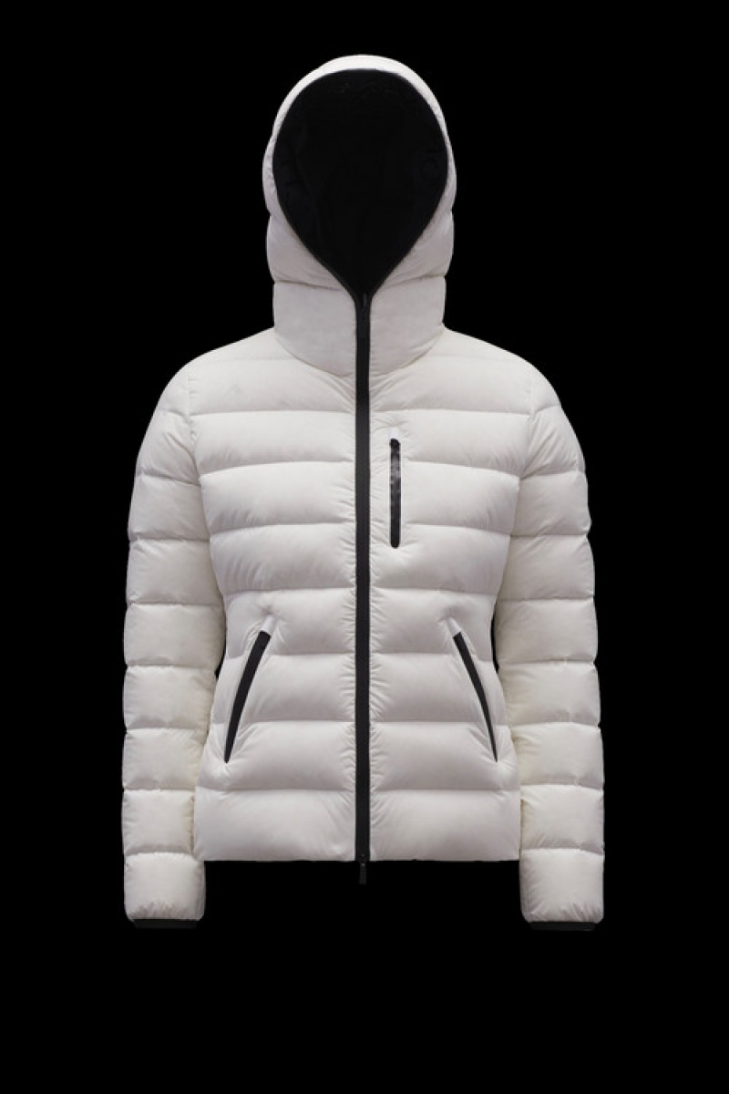 Chamarra Moncler Herbe Mujer Blancos | PHKX-47213