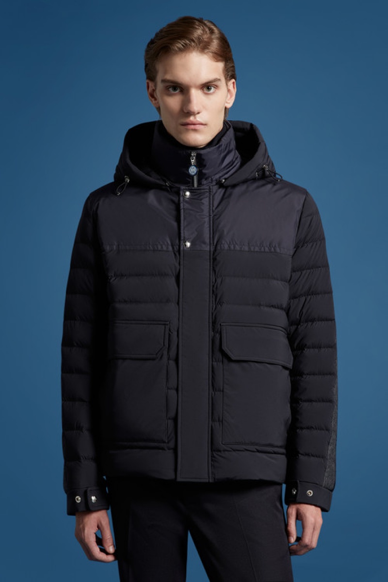 Chamarra Moncler Inter X Moncler Hombre Azul Marino Azules | NZFC-01354