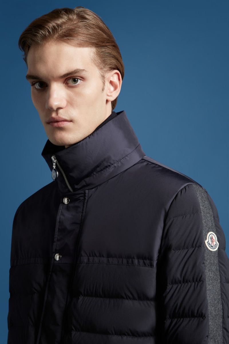 Chamarra Moncler Inter X Moncler Hombre Azul Marino Azules | NZFC-01354