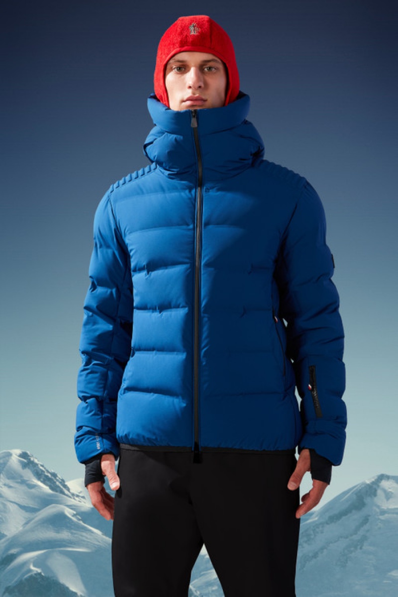 Chamarra Moncler Lagorai Hombre Azules | XQYS-12439