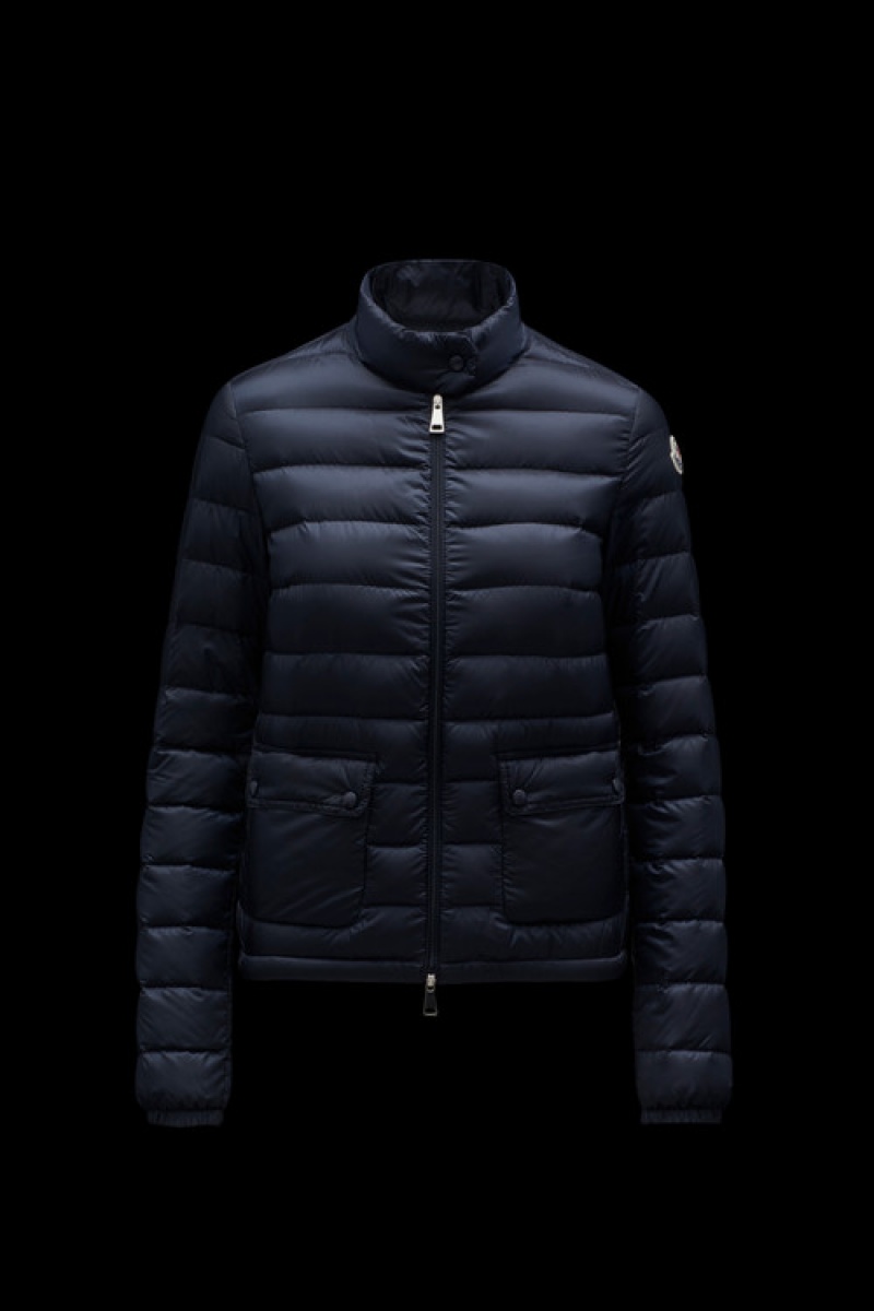 Chamarra Moncler Lans Mujer Azules | RQIK-81632