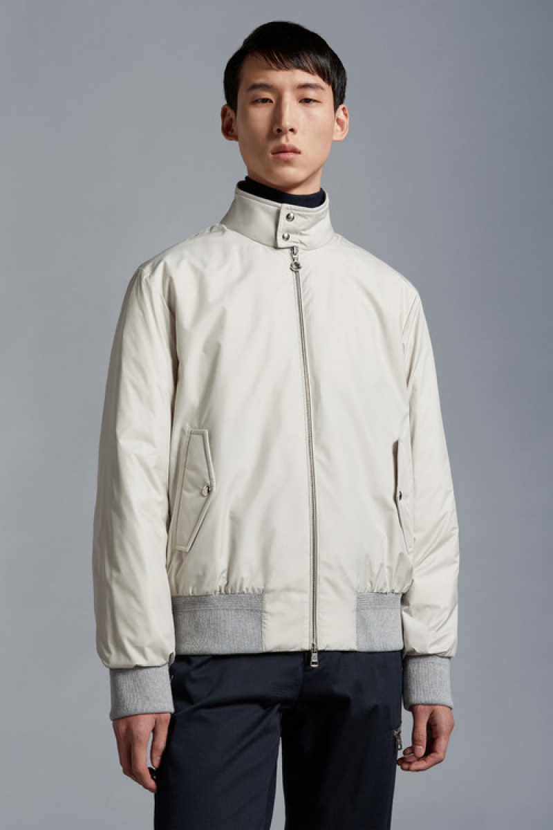 Chamarra Moncler Laramon Hombre Blancos | RFTA-18793