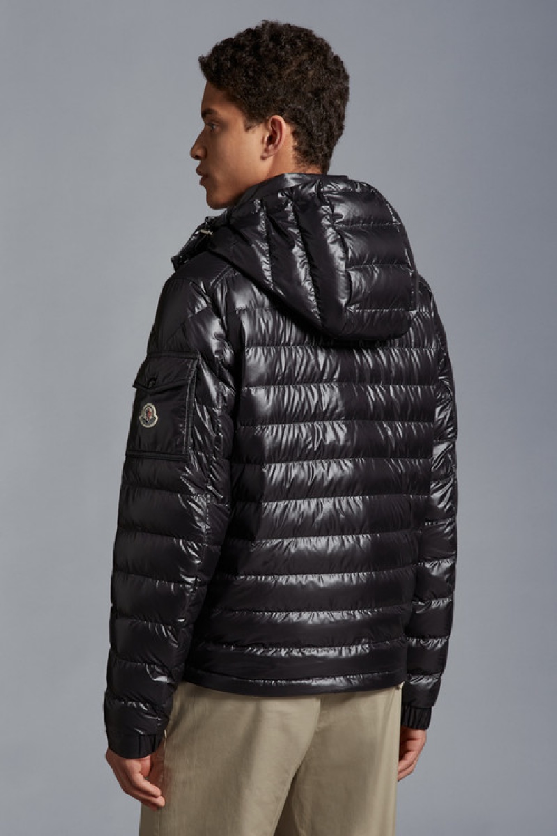 Chamarra Moncler Lauros Hombre Negros | AIVC-68129