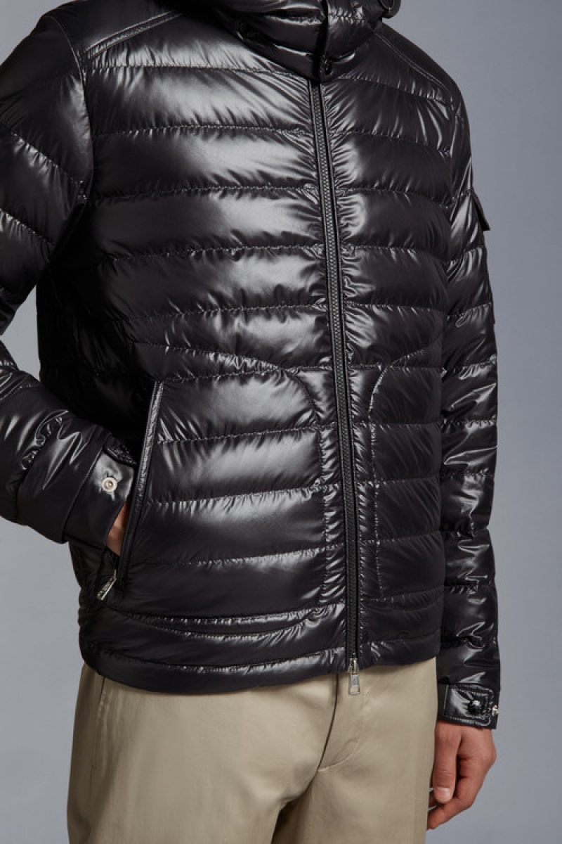 Chamarra Moncler Lauros Hombre Negros | AIVC-68129