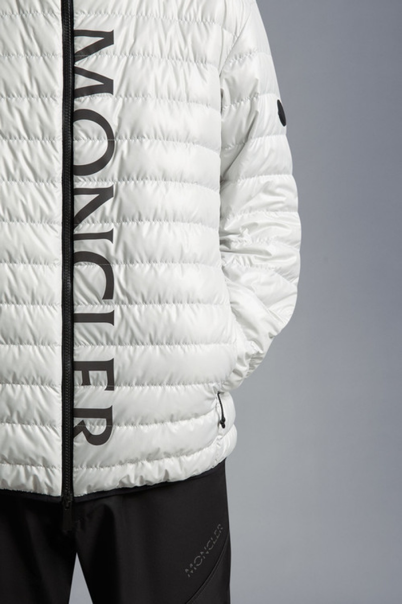 Chamarra Moncler Lauzet Hombre Blancos | LMYJ-15634