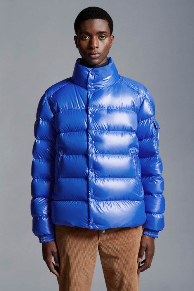 Chamarra Moncler Lule Hombre Azules Claro | TGUO-16875