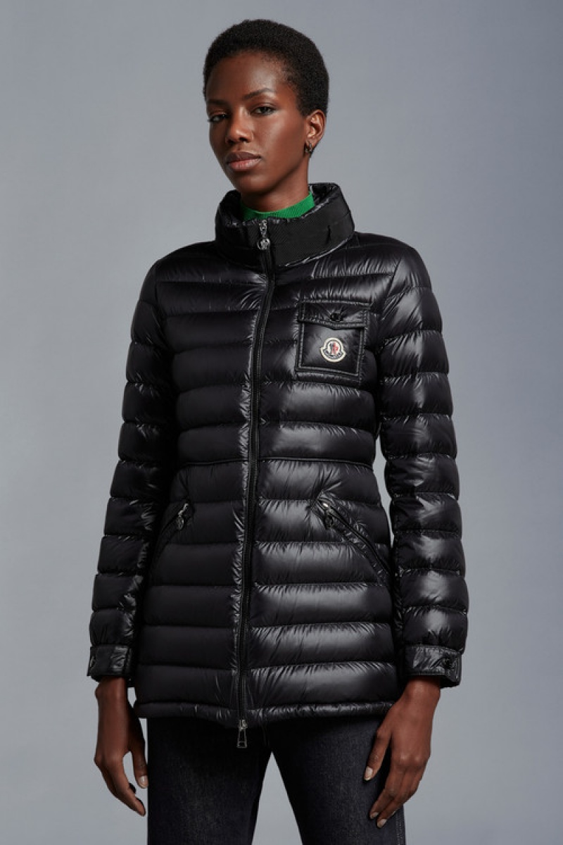 Chamarra Moncler Madine Mujer Negros | EWRO-94265