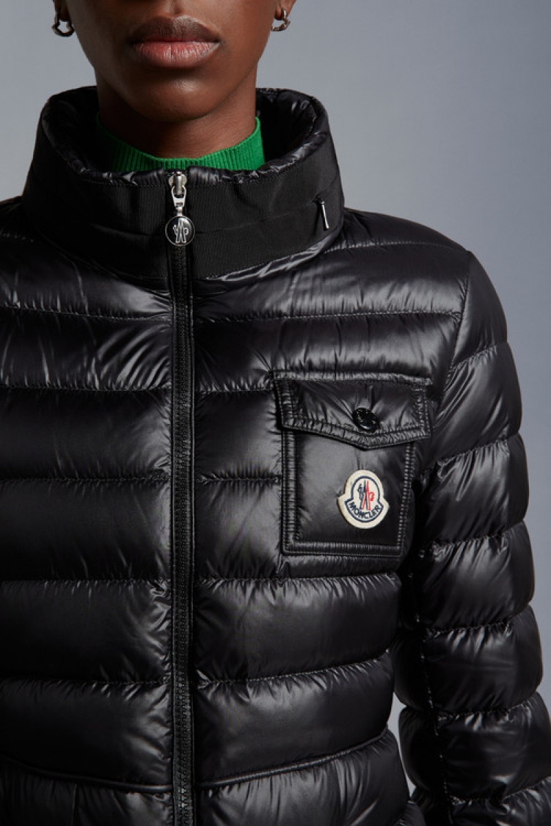 Chamarra Moncler Madine Mujer Negros | EWRO-94265