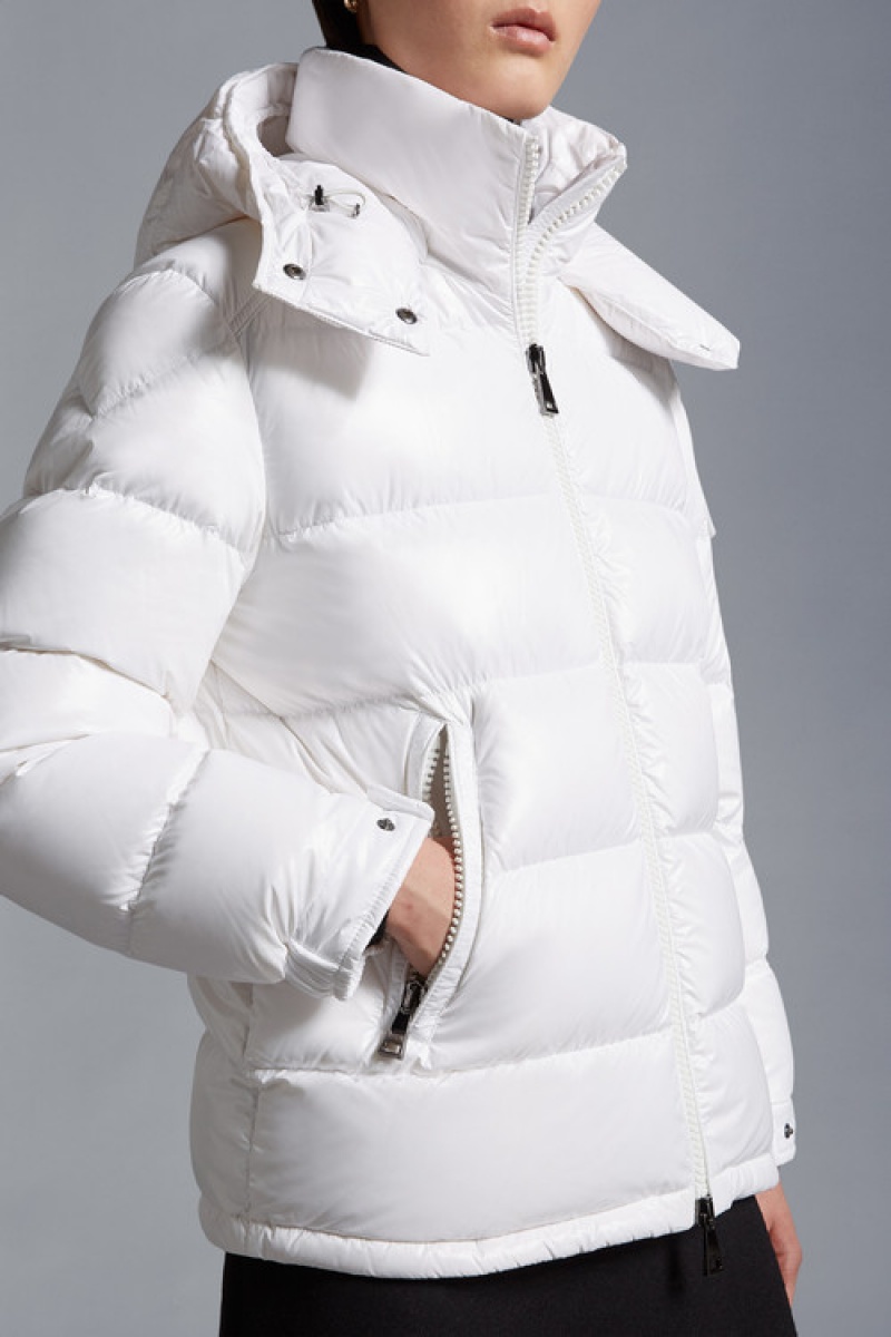 Chamarra Moncler Maire Mujer Blancos | UDFM-57410