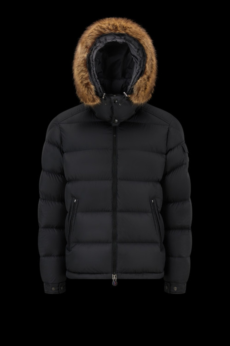 Chamarra Moncler Mayaf Hombre Negros | ISXA-41907