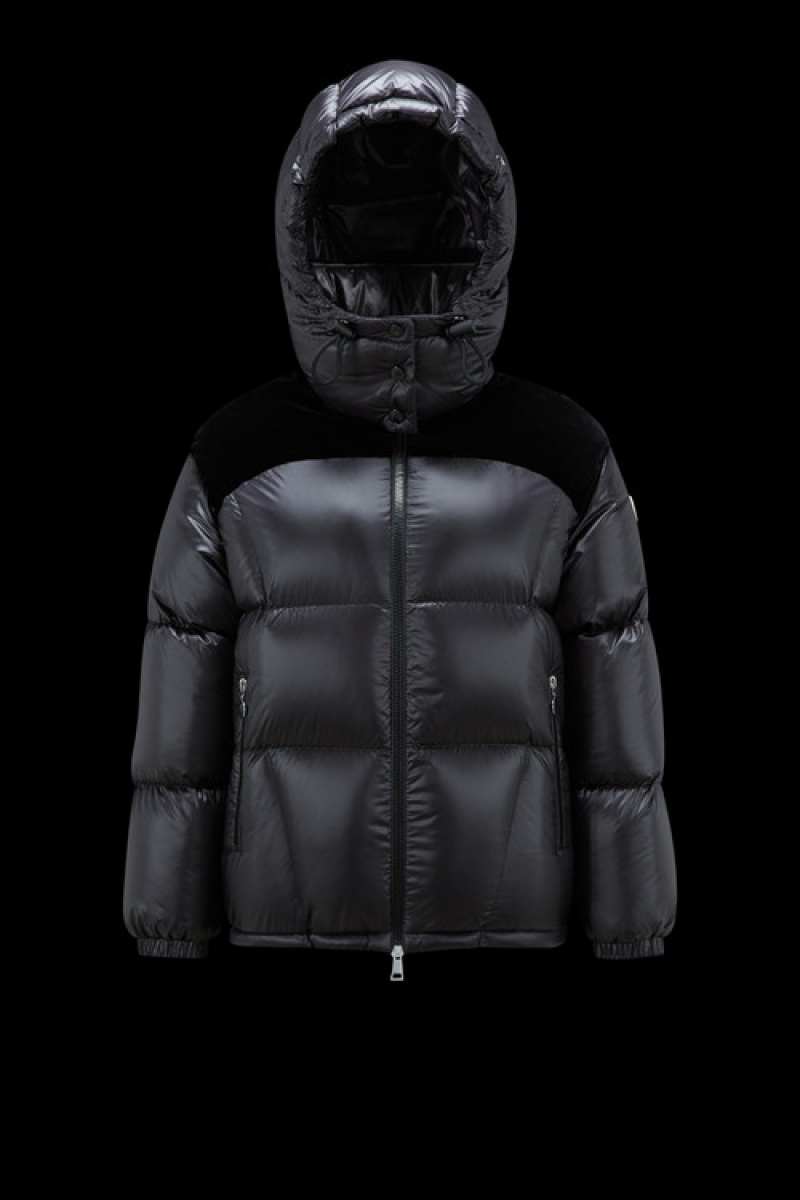 Chamarra Moncler Meandre Mujer Negros | BEWR-31086