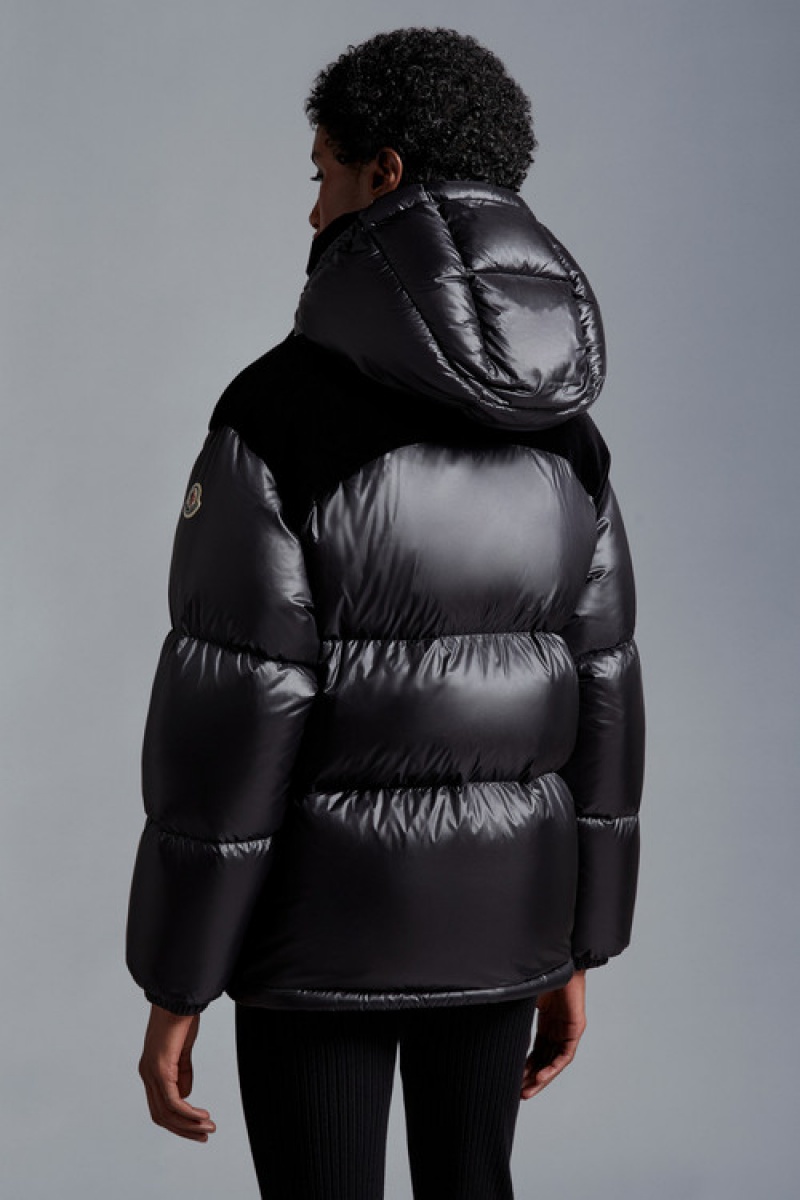 Chamarra Moncler Meandre Mujer Negros | BEWR-31086