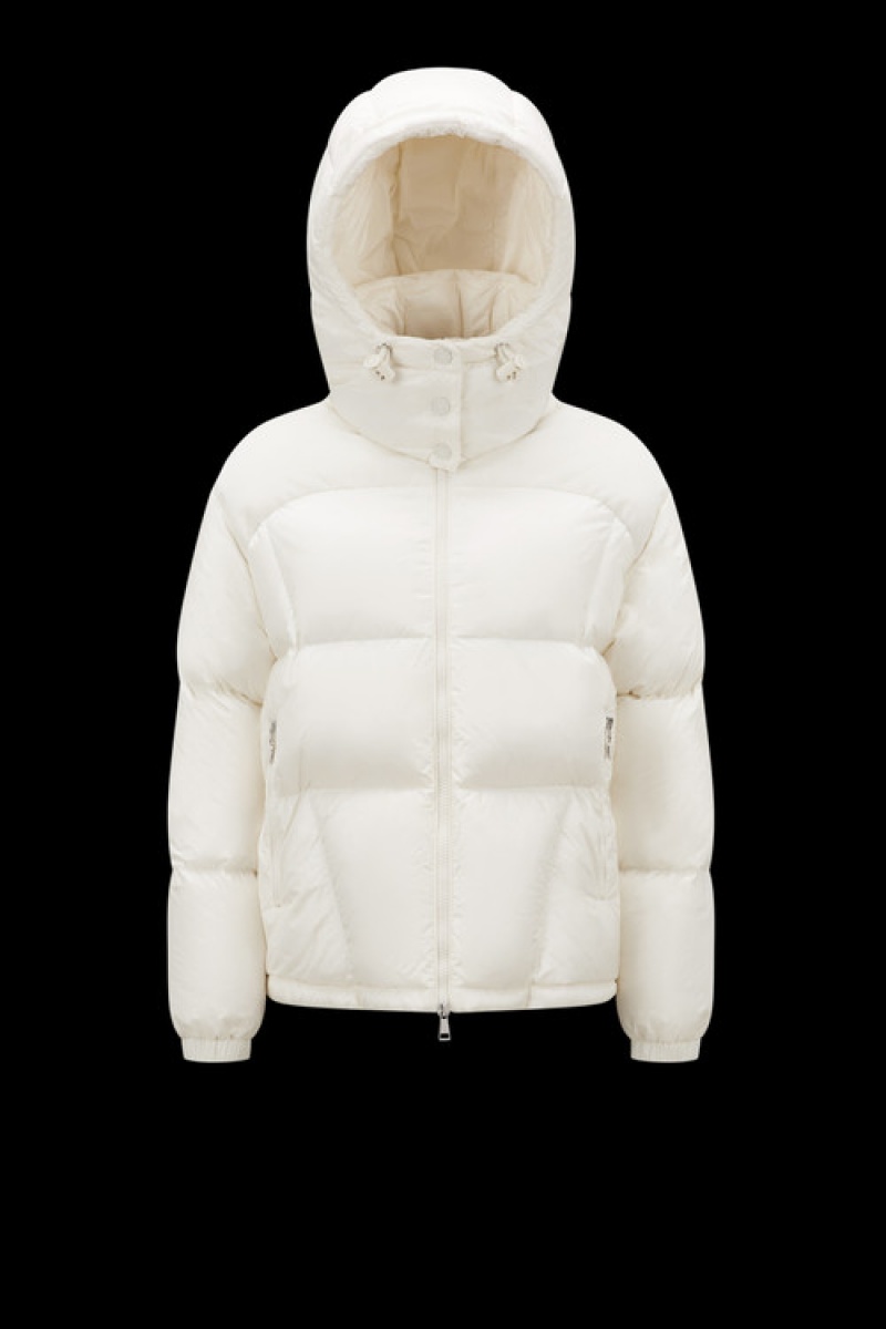 Chamarra Moncler Meandre Mujer Blancos | RXLV-09371