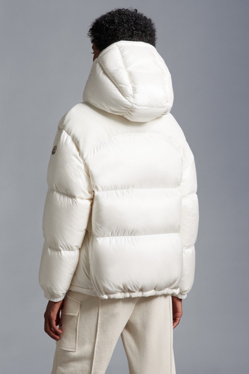 Chamarra Moncler Meandre Mujer Blancos | RXLV-09371