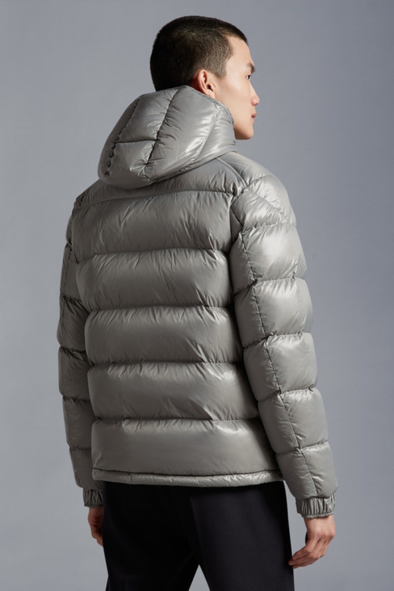 Chamarra Moncler Moncler Maya Hombre Grises | KXQU-87240