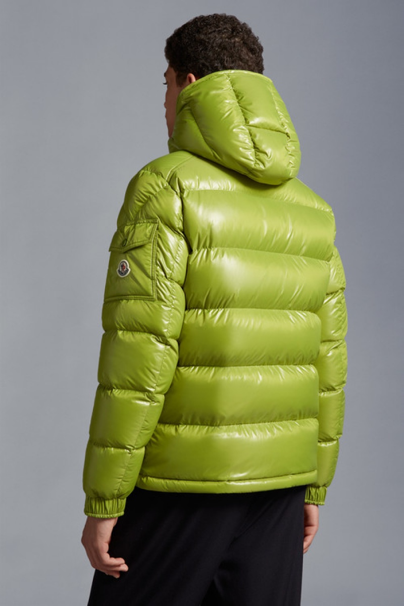 Chamarra Moncler Moncler Maya Hombre Verdes | ZJMF-37064