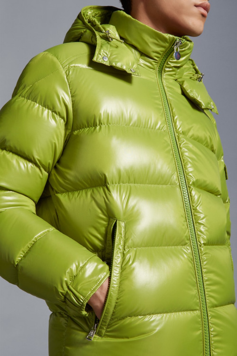 Chamarra Moncler Moncler Maya Hombre Verdes | ZJMF-37064