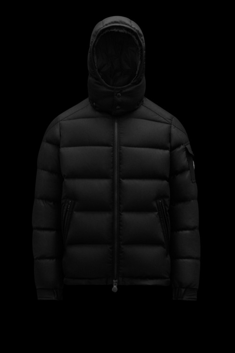 Chamarra Moncler Montgenevre Hombre Negros | INYG-24851