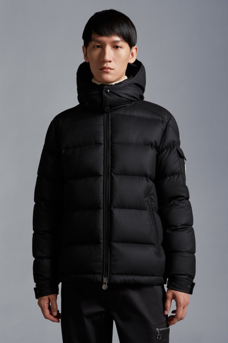 Chamarra Moncler Montgenevre Hombre Negros | INYG-24851