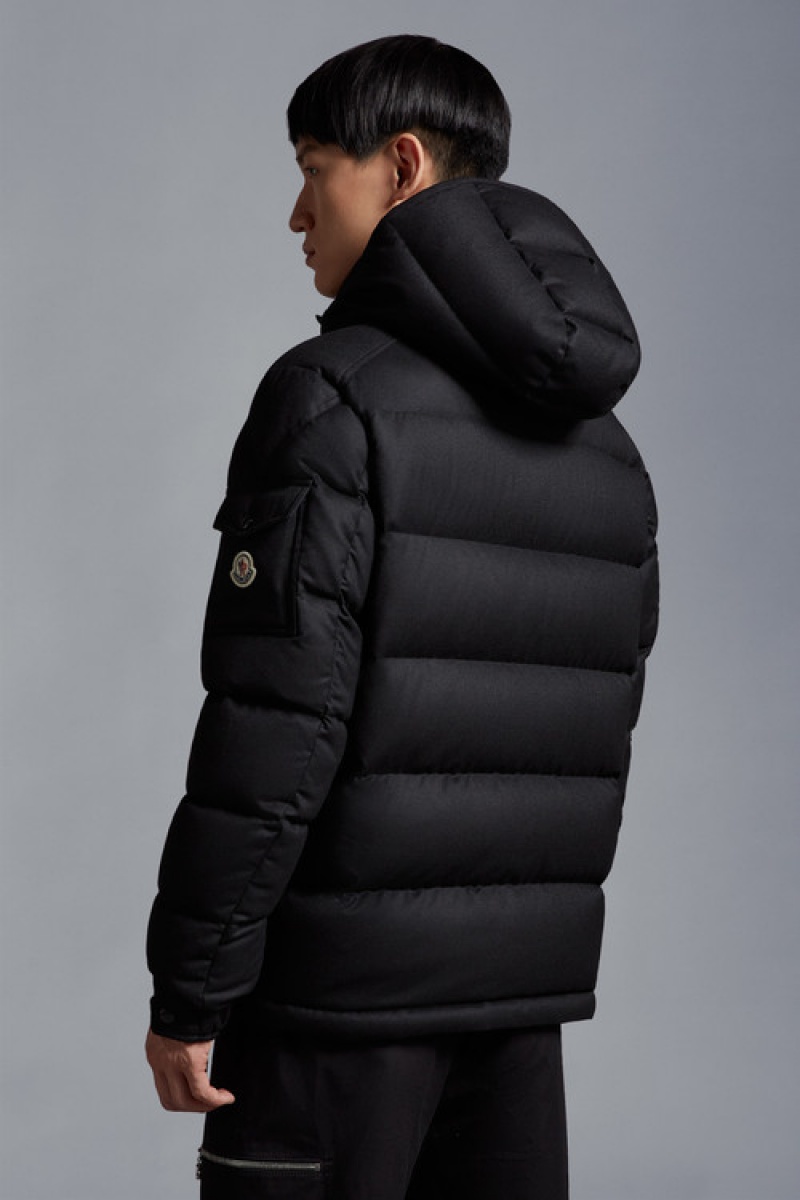 Chamarra Moncler Montgenevre Hombre Negros | INYG-24851