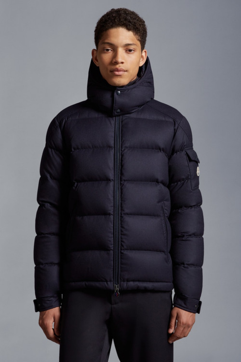 Chamarra Moncler Montgenevre Hombre Azules | GQAK-60457