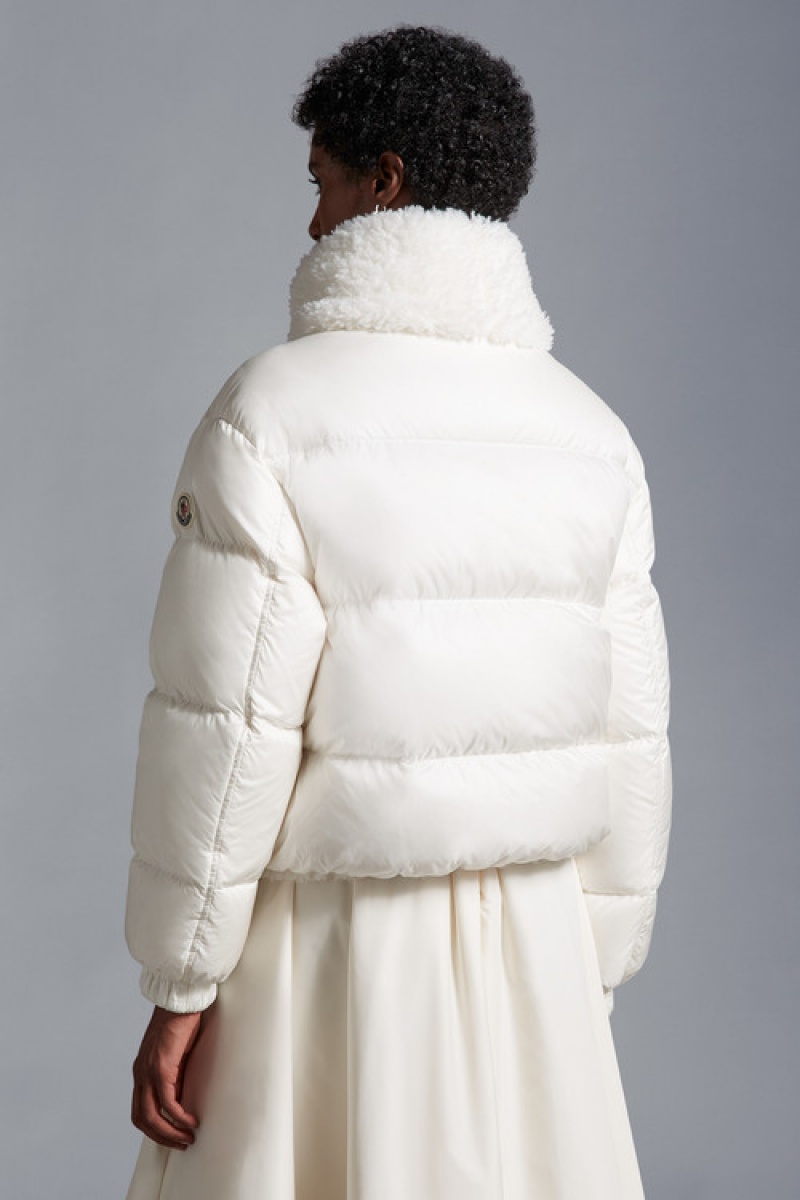 Chamarra Moncler Murray Reversible Mujer Blancos | DYLB-16945