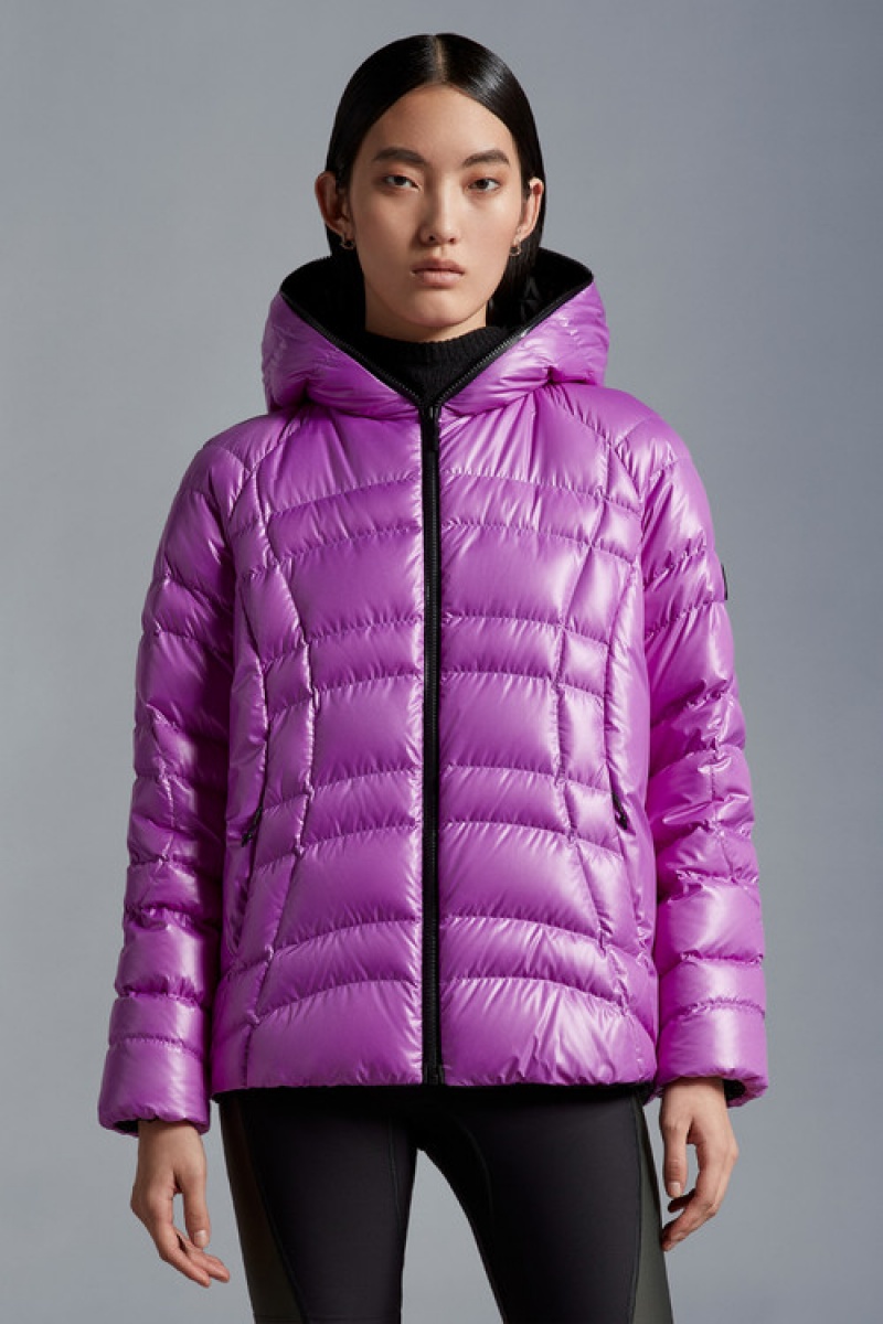 Chamarra Moncler Narlay Mujer Morados | VZDK-25819