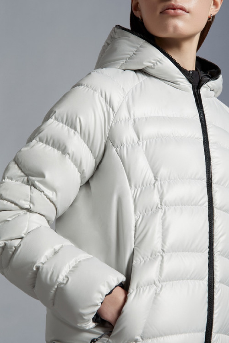 Chamarra Moncler Narlay Mujer Blancos | VPJR-20591