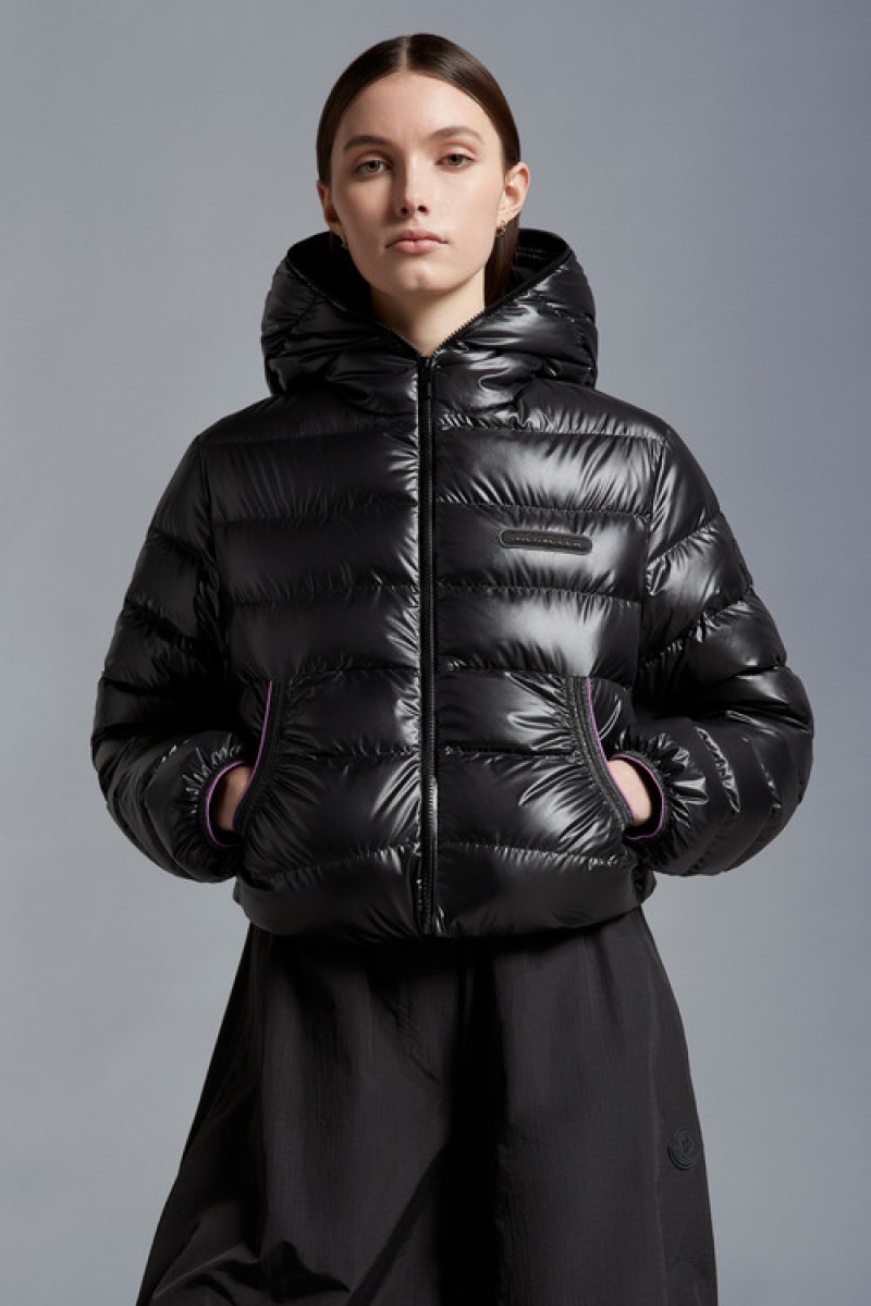 Chamarra Moncler Nere Mujer Negros | PKJU-64127