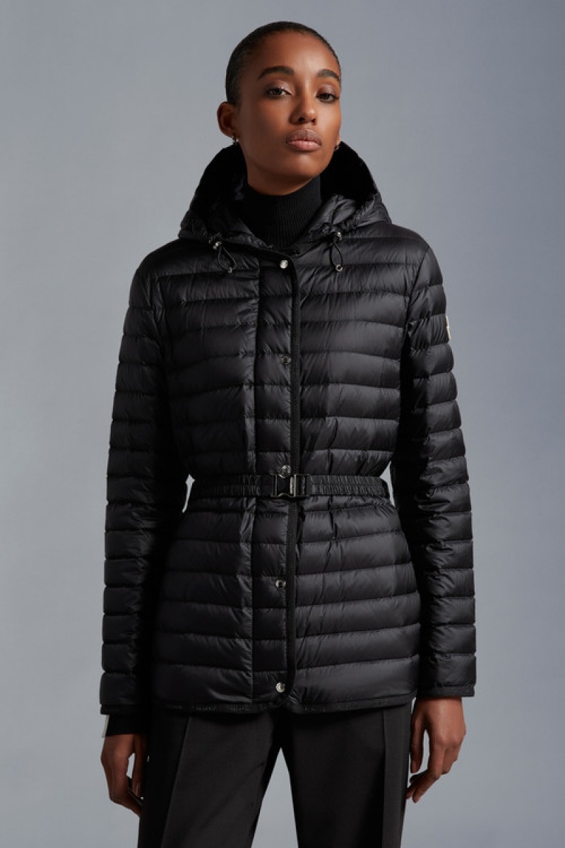 Chamarra Moncler Oredon Mujer Negros | MBLF-72158