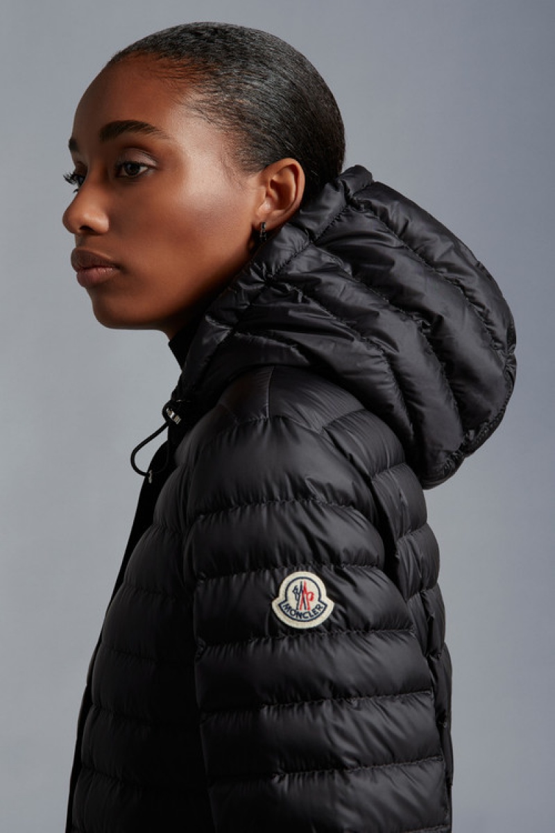 Chamarra Moncler Oredon Mujer Negros | MBLF-72158