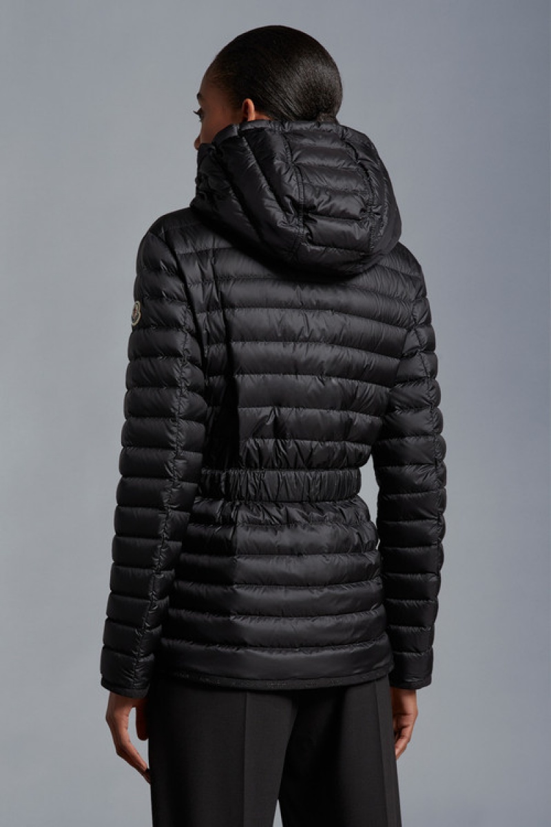 Chamarra Moncler Oredon Mujer Negros | MBLF-72158