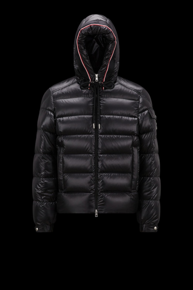 Chamarra Moncler Pavin Hombre Negros | KLCO-32475