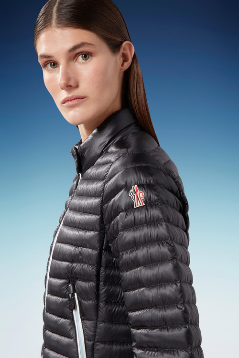 Chamarra Moncler Pontaix Mujer Negros | KTMV-96027