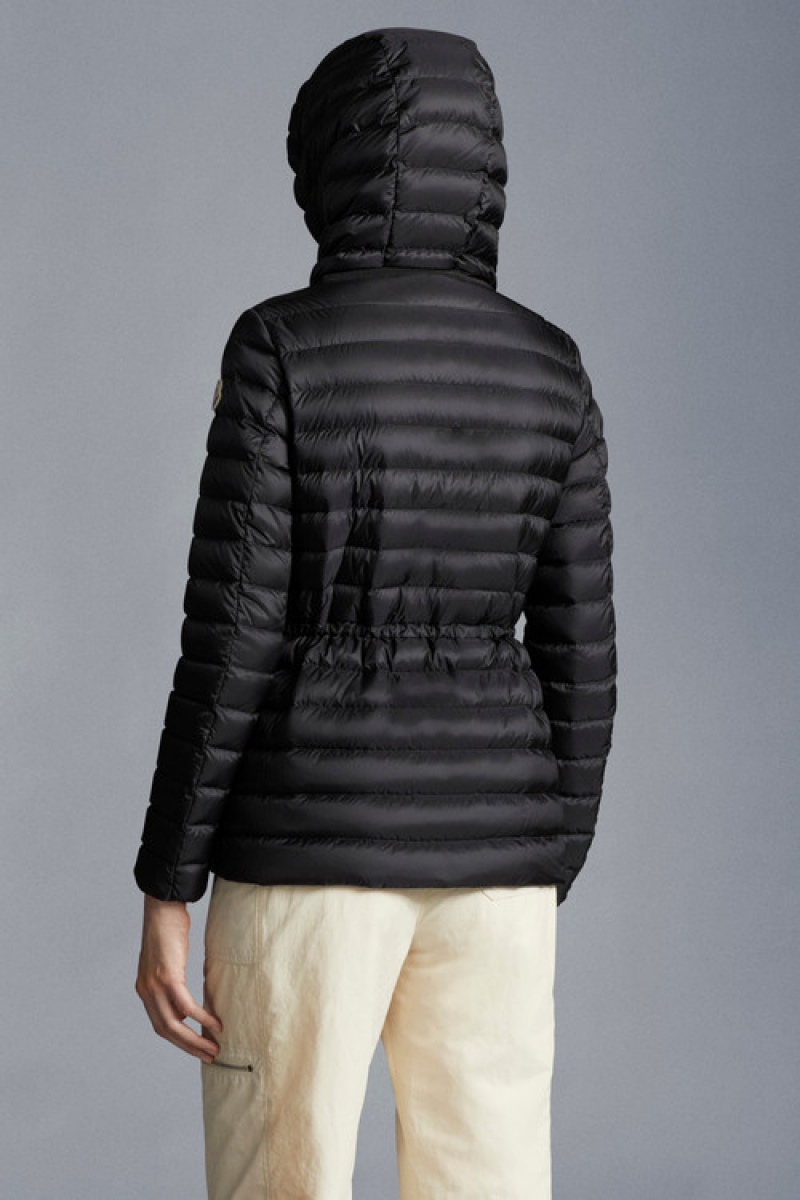 Chamarra Moncler Raie Mujer Negros | QHRL-73150