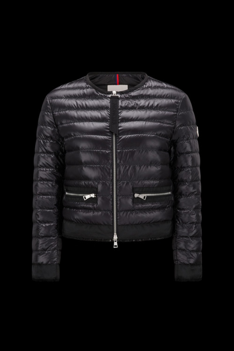 Chamarra Moncler Remoulis Mujer Negros | SAQL-08524