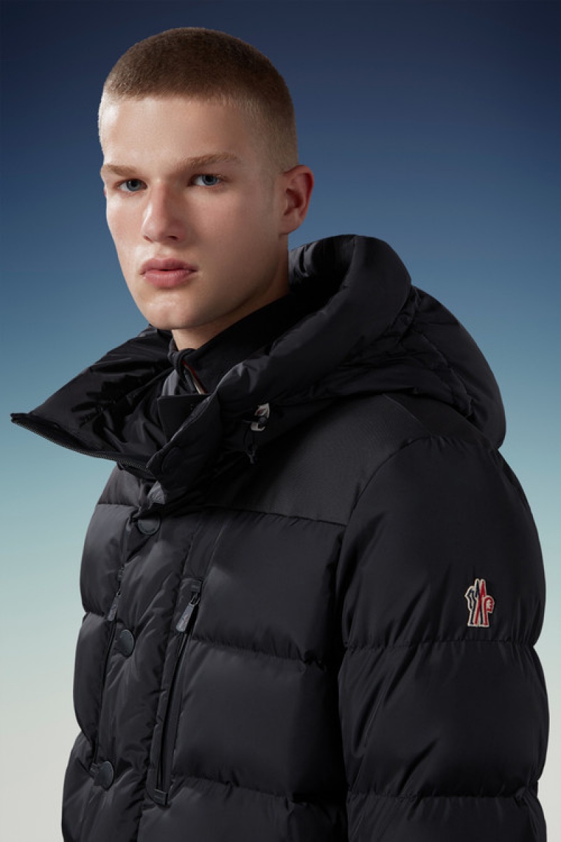 Chamarra Moncler Rodenberg Hombre Negros | KASU-98362